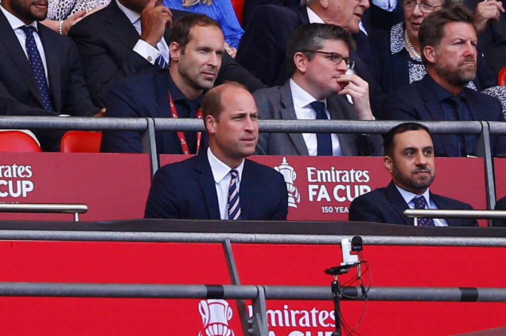 Prinz William beim FA-Cup-Finale im Wembley.