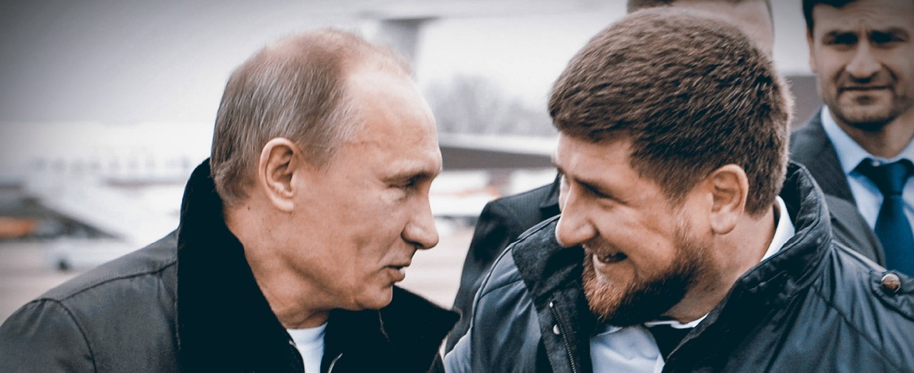 Putin und sein enger Vertrauter Kadyrow.