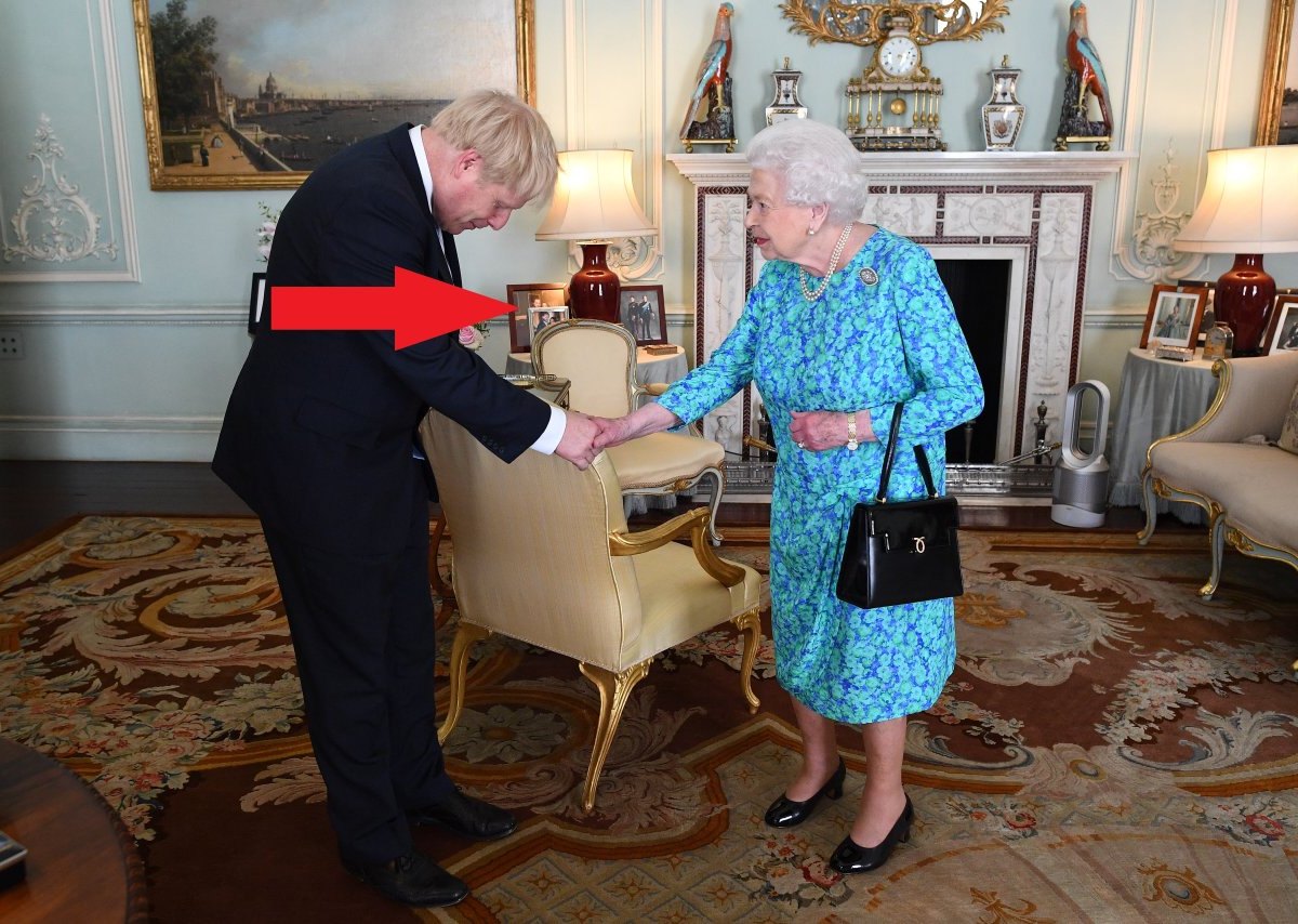 Queen Boris Johnson