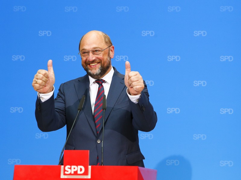 Nachdem Sigmar Gabriel seinen Rücktritt erklärt hat, ging Schulz ins Rennen für die Bundestagswahl 2017. 