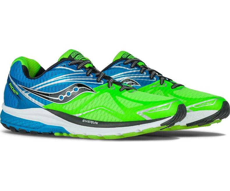 Der Saucony Ride 9 ist bequem und dennoch relativ schnell.