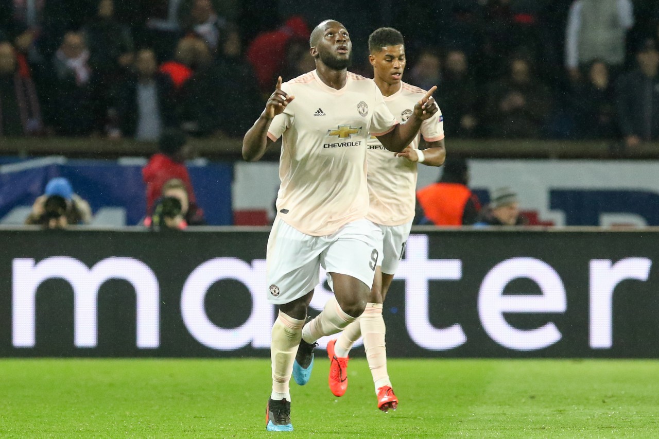 Manchester Uniteds Romelu Lukaku leitete mit dem 1:0 einen spektakulären Abend in der Königsklasse ein.