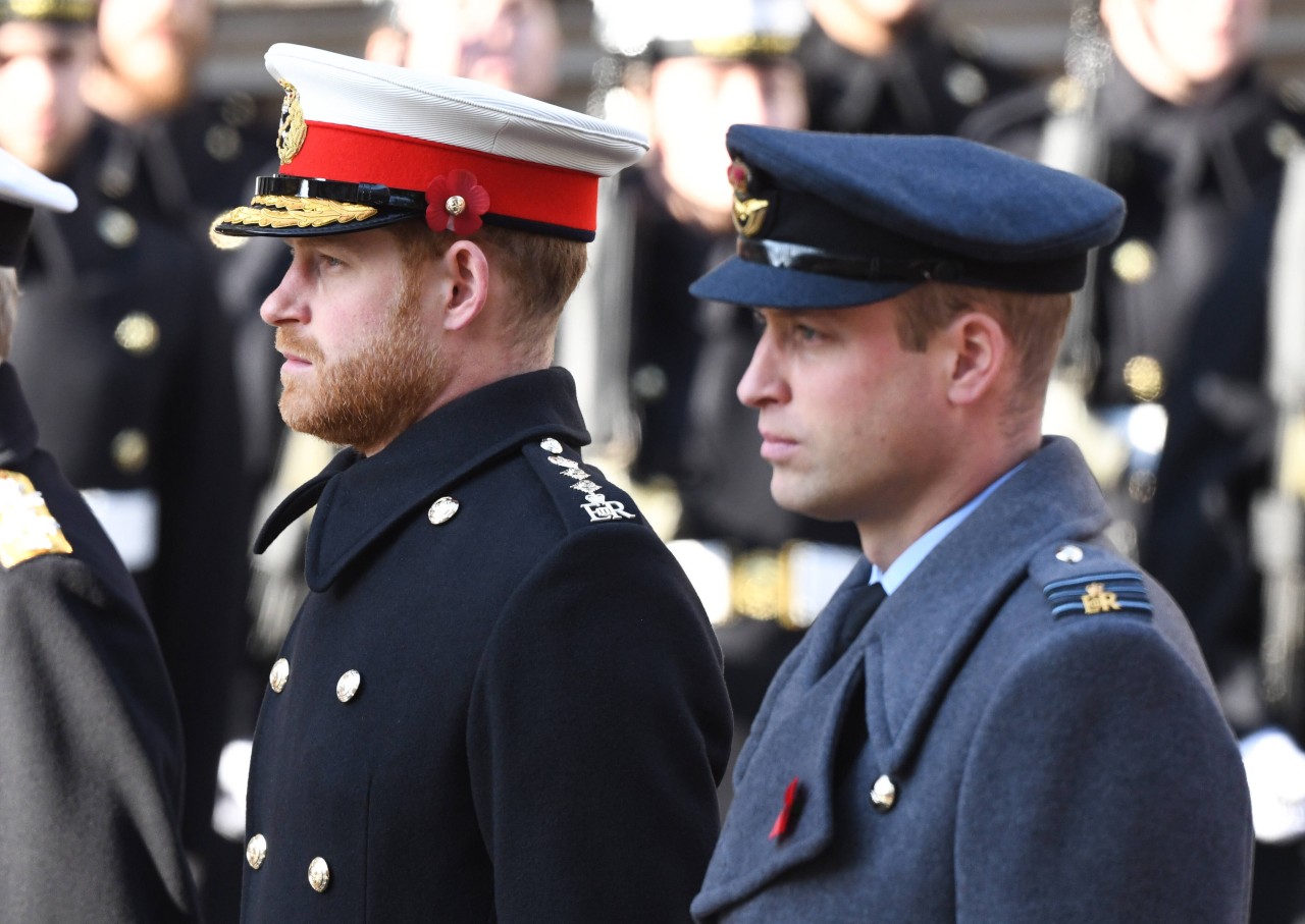 Royals: Harry und William werden sich bei Prinz Phillips Beerdigung erstmals seit dem Oprah-Interview wiedersehen.