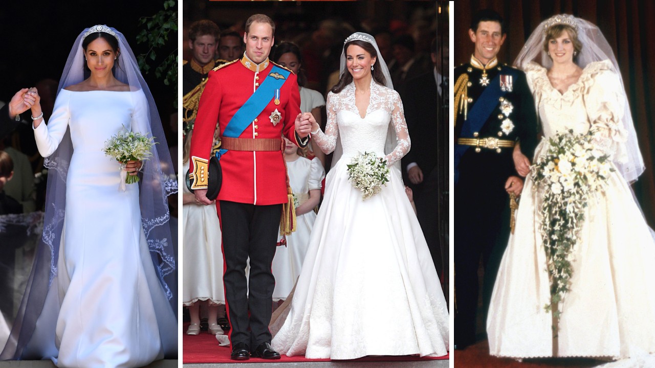 Hinter den Brautkleidern der Royals stecken unzählige Stunden feinste Handarbeit.