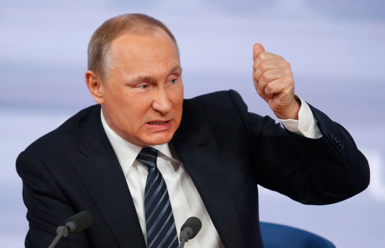 Russland-Präsident Wladimir Putin kämpft offenbar mit Maulwürfen aus den eigenen Reihen. (Archivbild)