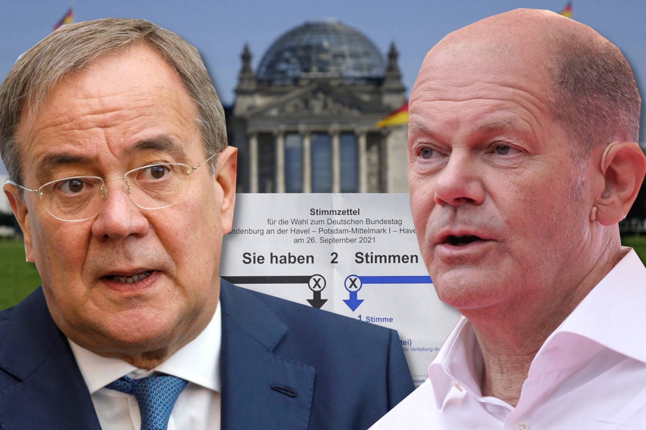 Wer wird Nachfolger von Angela Merkel: Olaf Scholz oder Armin Laschet? 