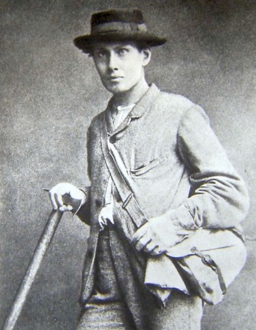 Der britische Bergsteiger Edward Whymper bestieg als erster Mensch, begleitet von sechs weiteren Männern, am 14. Juli 1865 das Matterhorn. (Foto: dpa)