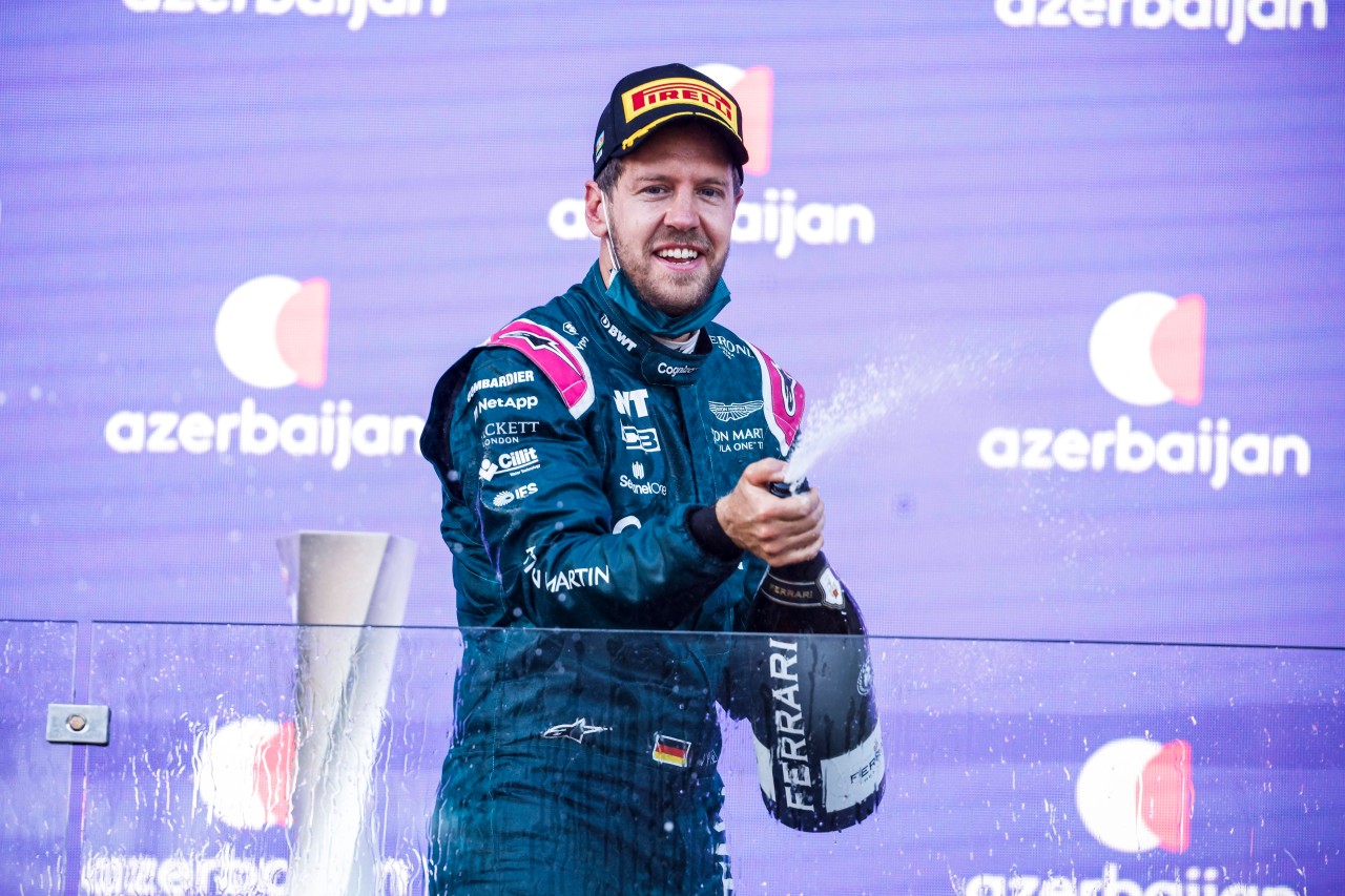 Sebastian Vettel kann endlich wieder strahlen!