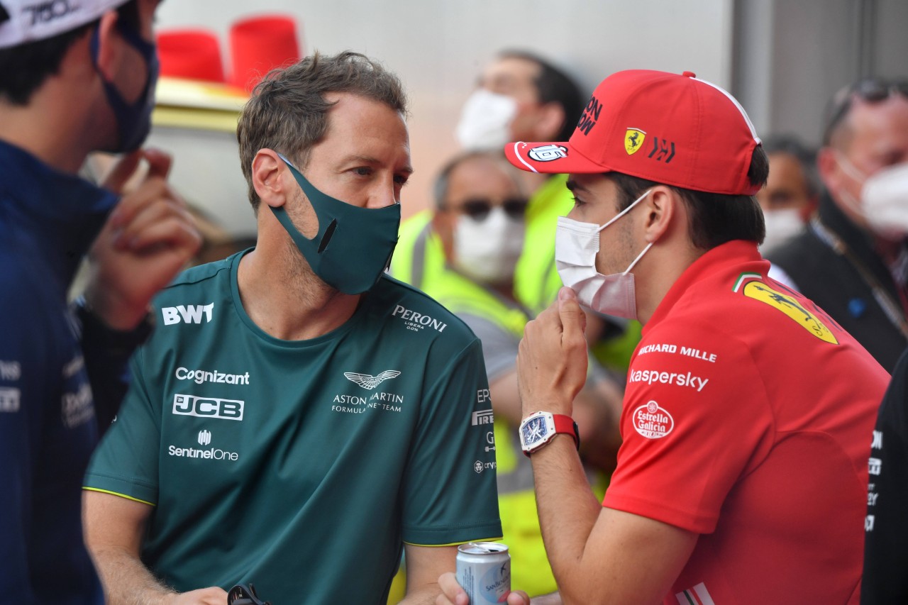 Sebastian Vettel zeigte seinem Ex-Teamkollegen wo es lang geht.