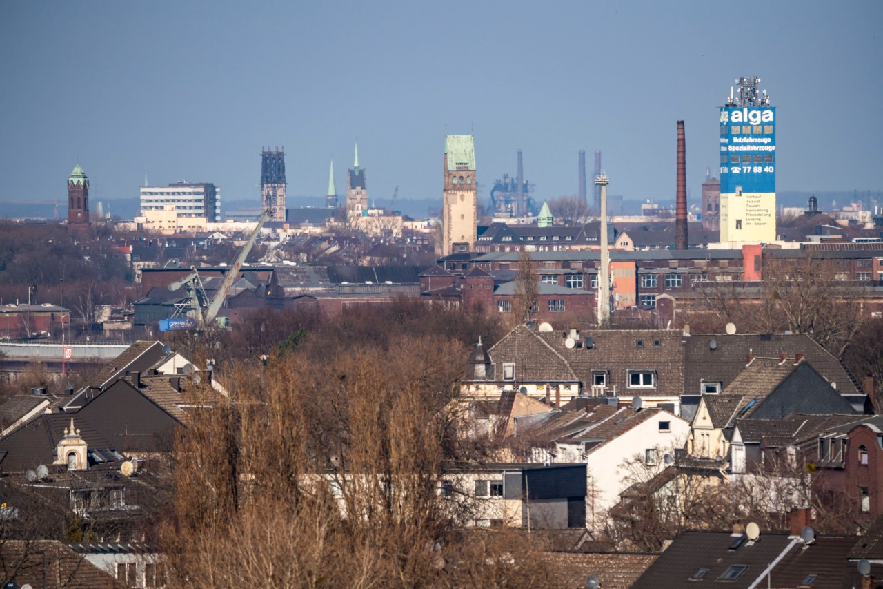 Größte Städte in NRW: Duisburg ist im Mittelfeld platziert. (Symbolbild)