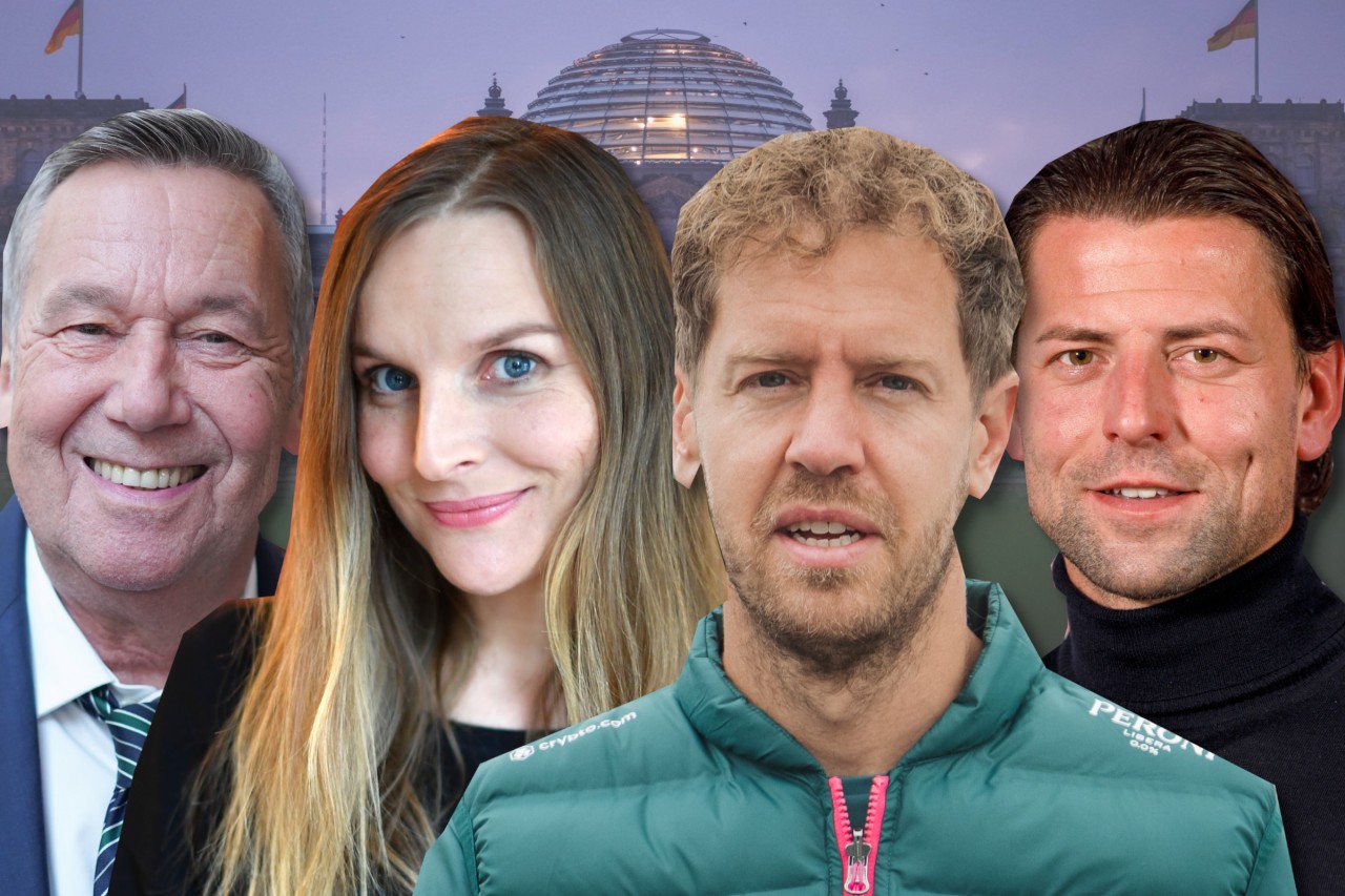 Viele Stars verraten, wen sie bei der Bundestagswahl wählen wollen, darunter Roland Kaiser, Judith Holofernes, Sebastian Vettel und Roman Weidenfeller.