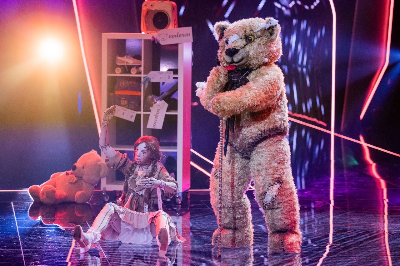 „Der Teddy” ist einer der Unbekannten in der ProSieben-Show „The Masked Singer” – es ist...