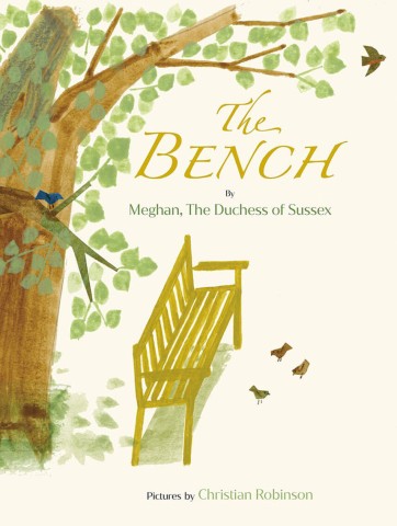 Meghans Kinderbuch „The Bench“.
