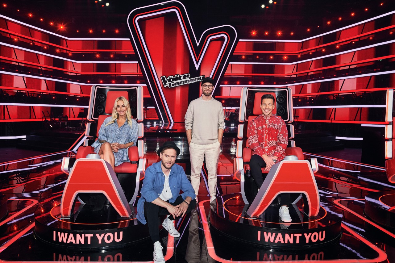 Die „The Voice of Germany“-Jury.