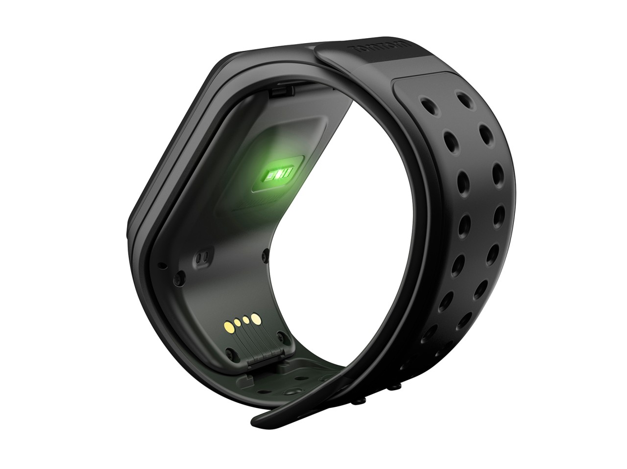 Die TomTom misst den Puls am Handgelenk und kommt so ohne Brustgurt aus.