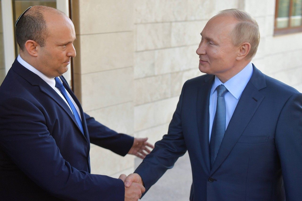 Der israelische Premierminister Naftali Bennett trifft Wladimir Putin. Kann er im Ukraine-Krieg vermitteln? (Archivfoto)