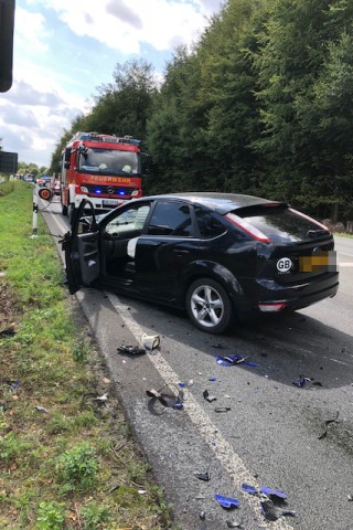 Polizei und Feuerwehr waren mit einem Großaufgebot vor Ort.