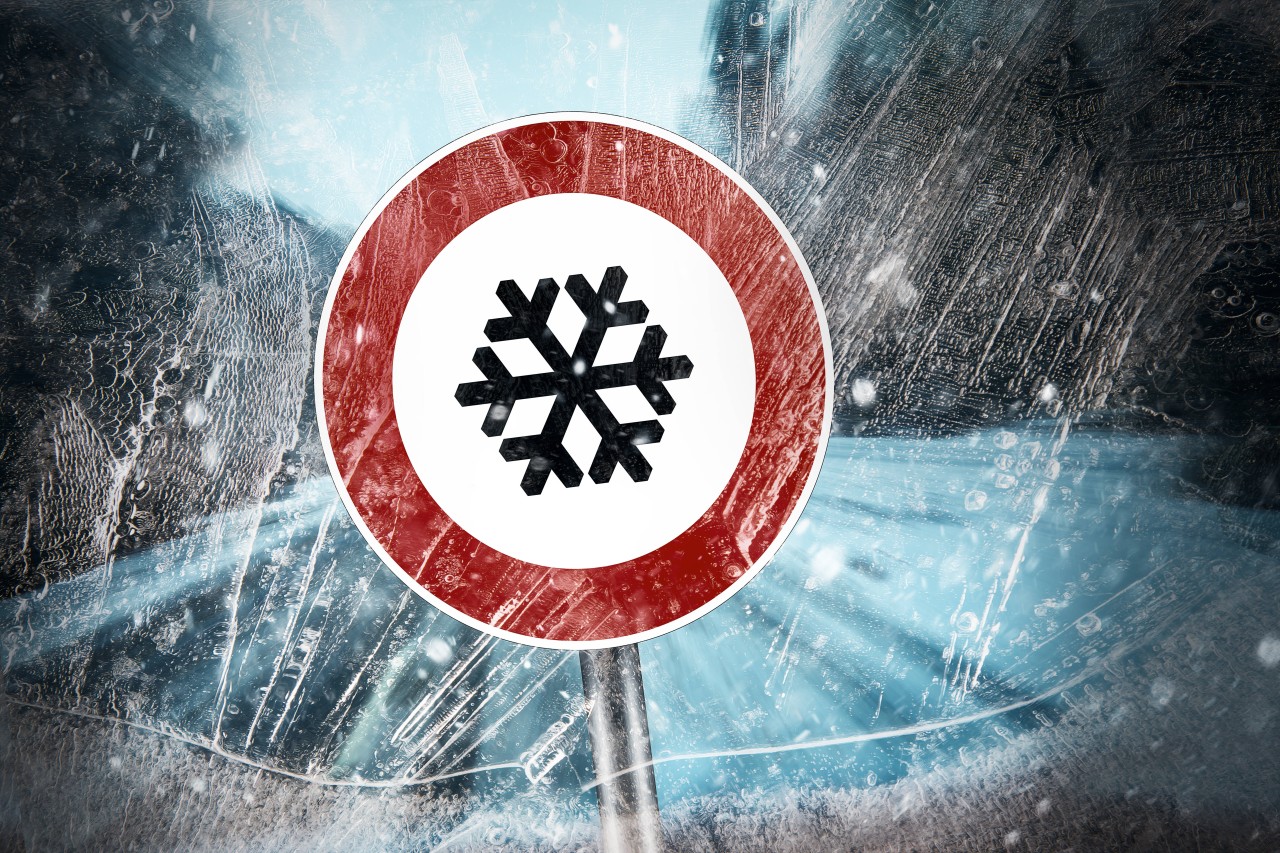 Wetter in NRW: Der Deutsche Wetterdienst warnt am Freitag und Samstag vor Glätte, Schnee und Graupel. (Symbolbild)