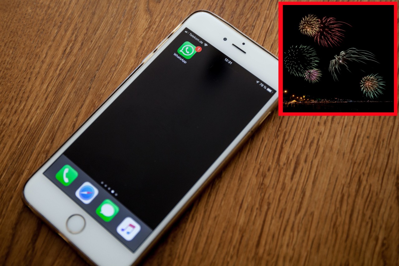 Whatsapp: Die besten Sprüche zu Silvester. (Symbolbild)