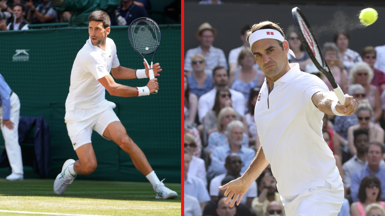 Im Finale von Wimbledon 2019 treffen Novak Djokovic und Roger Federer aufeinander.