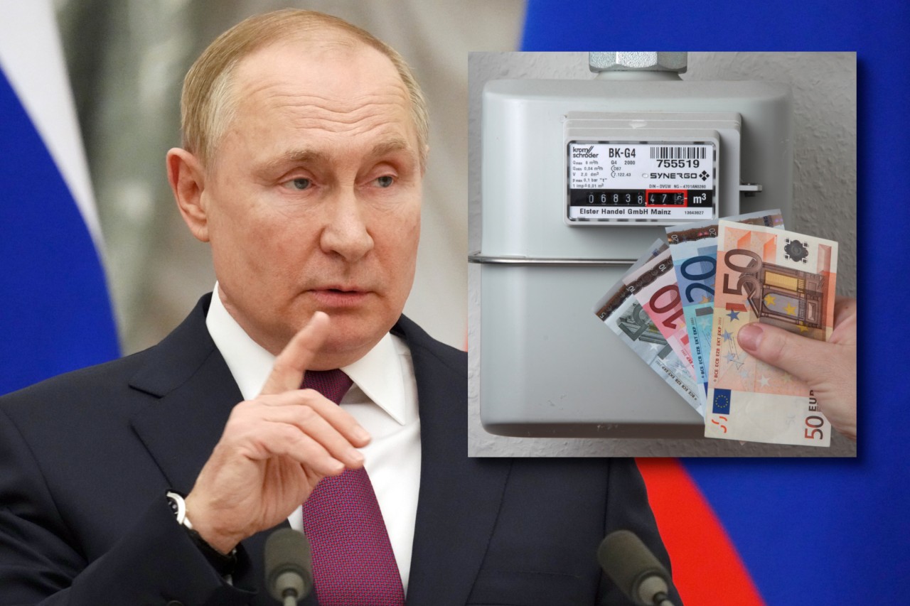Machtfaktor Gas: Wladimir Putin weiß, dass Deutschland weiterhin abhängig ist von den Energie-Importen aus Russland. 