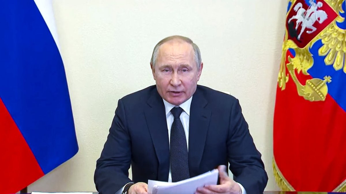 Wladimir Putin TV Ansprache