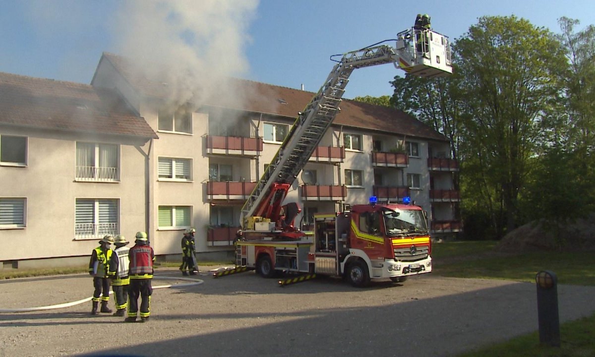 Wohnungsbrand Huckarde