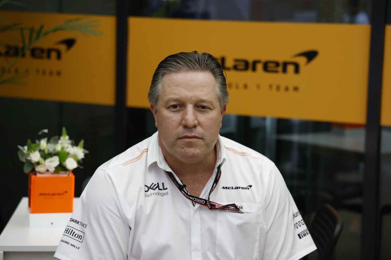 McLaren-CEO Zak Brown äußert sich zur Hamilton-Zukunft.