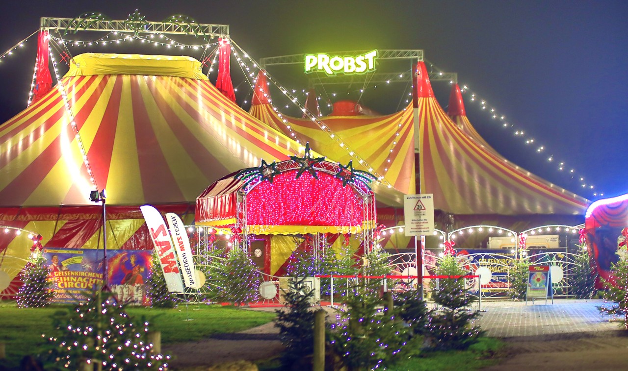 Der Circus Probst verabschiedet sich aus Gelsenkirchen.