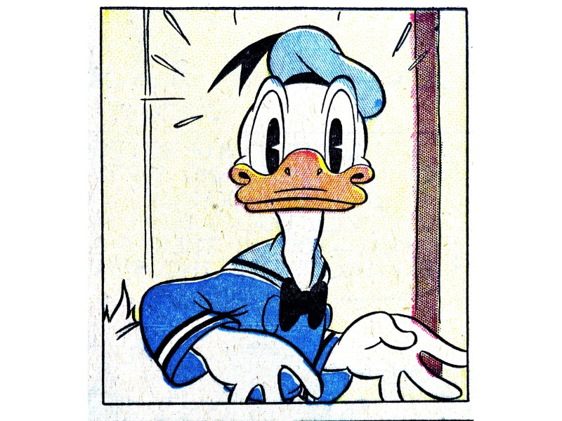 Al Talieferro gab Donald sein endgültiges Aussehen. 