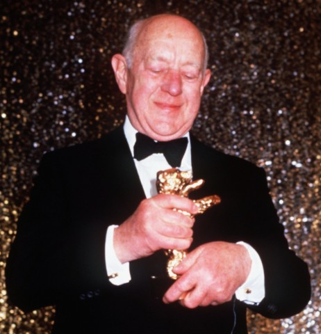 Sir Alec Guinness 1988 auf der Berlinale.