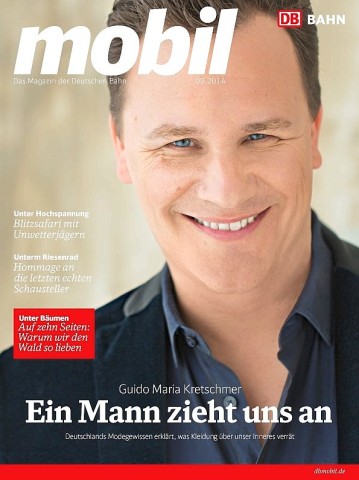 „Ein Mann zieht uns an", titelte das Bahn-Magazin "DB mobil" 2014. 