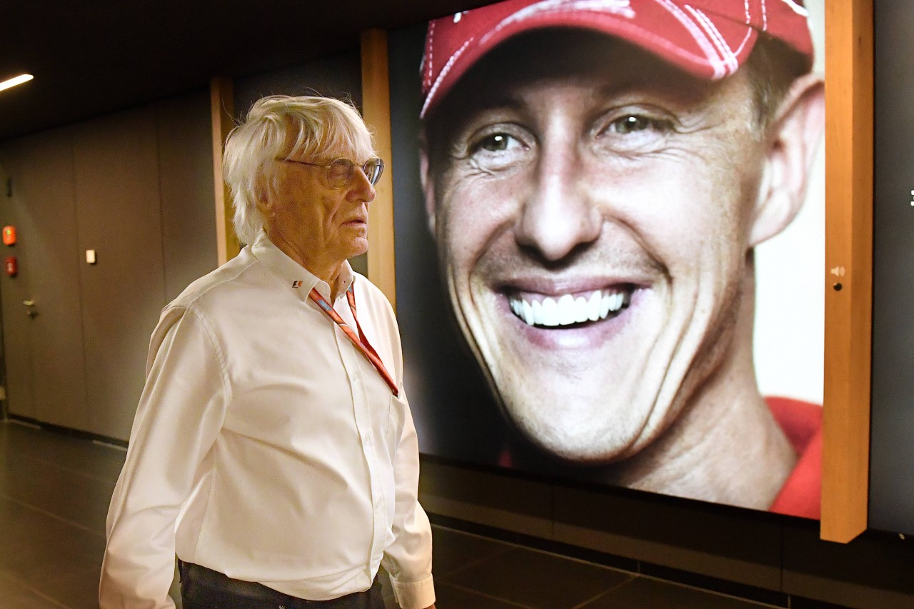 Michael Schumacher eccletone f1 