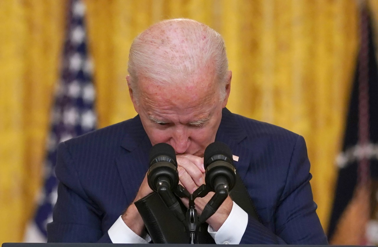 Joe Biden zeigte sich sichtlich erschüttert, als er am Donnerstagabend vor die Kamera trat. 
