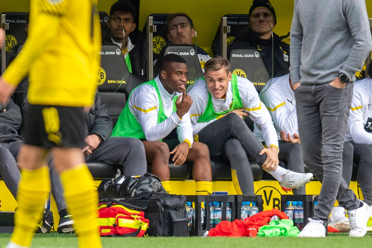 Gibt Borussia Dortmund Steffen Tigges (r.) ab?
