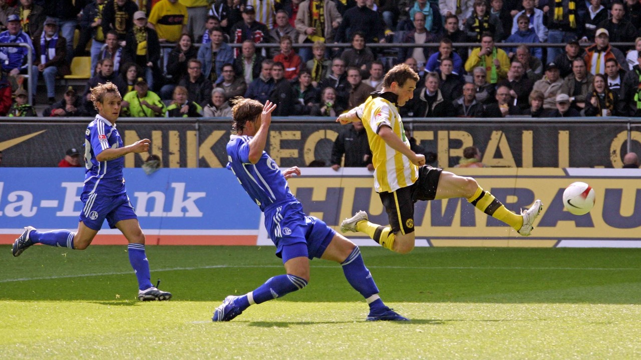 Das 1:0 im Revierderby 2007 brachte Alexander Frei beim BVB Legendenstatus ein.