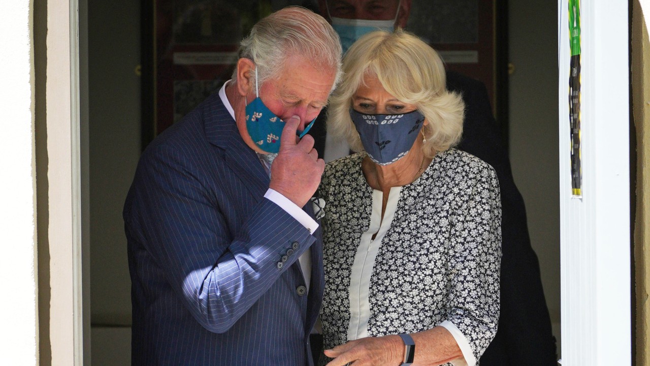 Prinz Charles und Herzogin Camilla am 7. Juli 2021 in Wales.