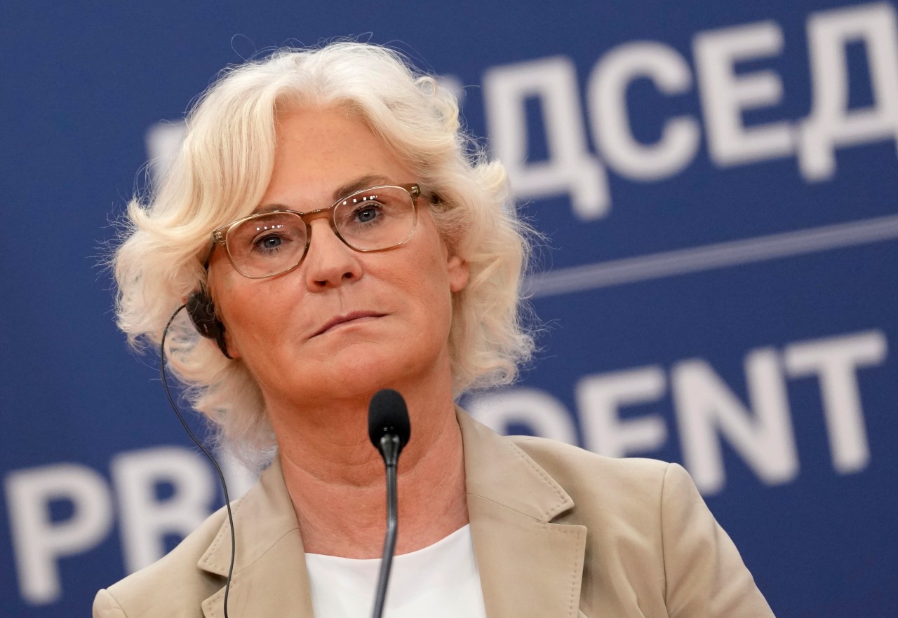 Bundesverteidigungsministerin Christine Lambrecht (SPD).