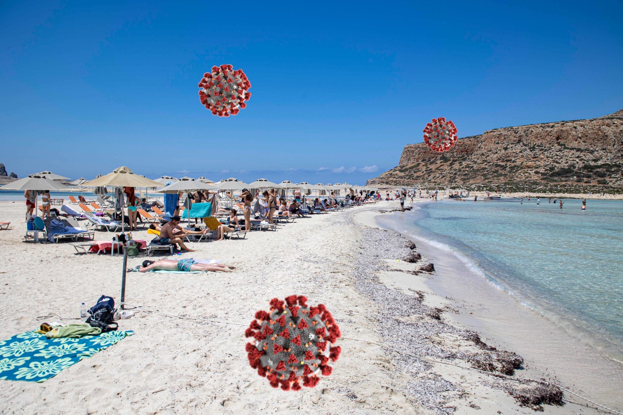 Corona in Griechenland: Urlaub in Griechenland: Auf Kreta werden die Maßnahmen nun wieder verschärft. (Symbolbild)
