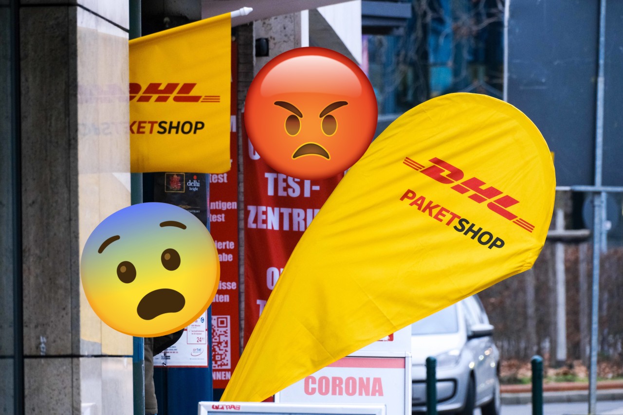 Ein DHL-Kunde fällt fast vom Glauben ab, als er den Preis für sein Paket sieht. (Symbolbild)