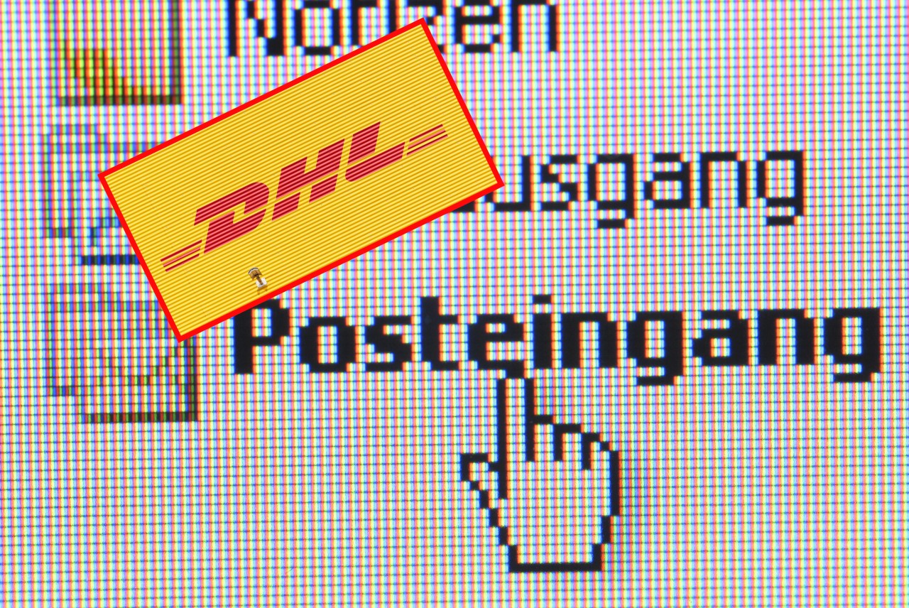 Ein DHL-Kunde warnt vor Fake-Mails. (Symbolbild)