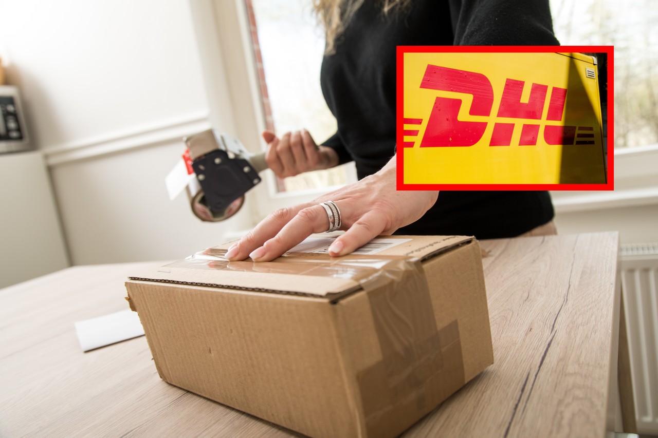 DHL: Eine Frau ist nach einer Paketsendung völlig aufgebracht. (Symbolbild)