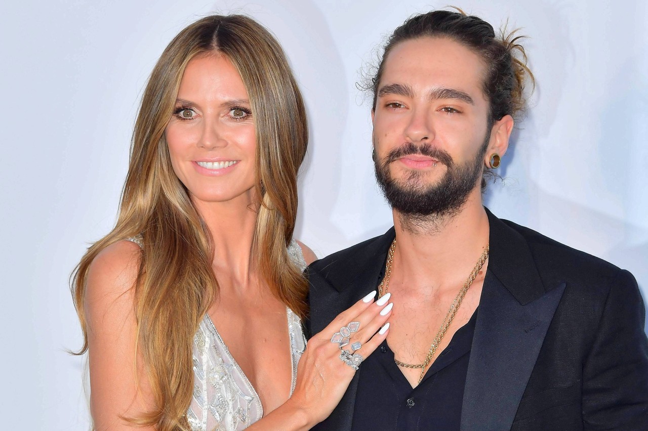 Turteln seit Monaten gemeinsam durch die Welt: Heidi Klum und Tom Kaulitz. Das Foto zeigt das Paar bei den Filmfestspielen in Cannes.