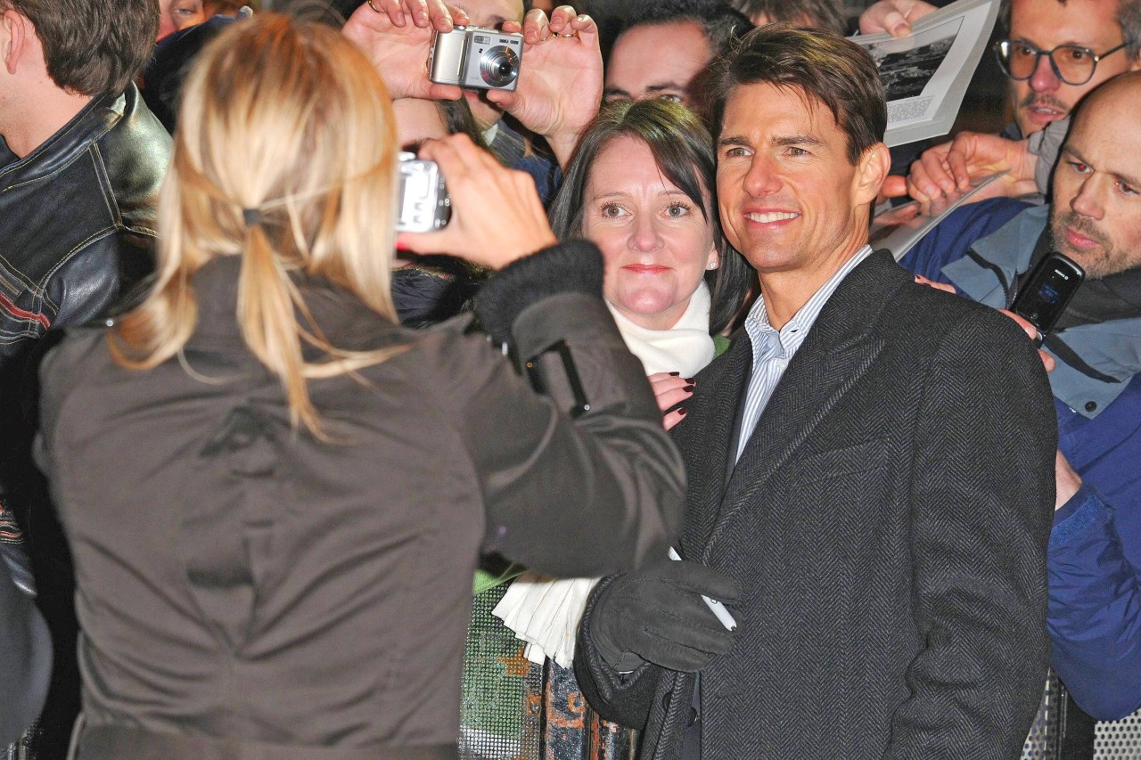 Tom Cruise bei der Londoner Premiere von „Die Walküre“.