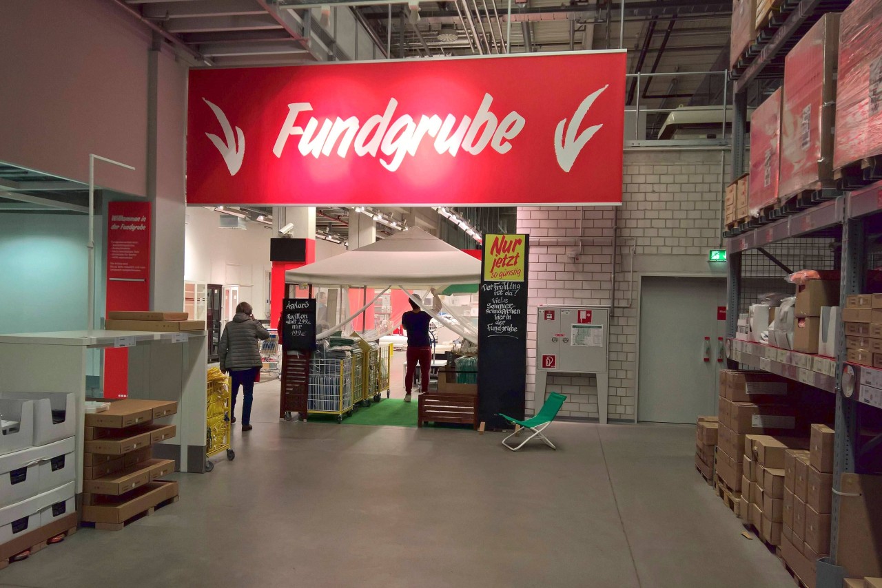 Die „Fundgrube“ bei Ikea: Hier werden in einigen Pilot-Filialen gebrauchte Möbel von Kunden wieder zum Kauf angeboten.