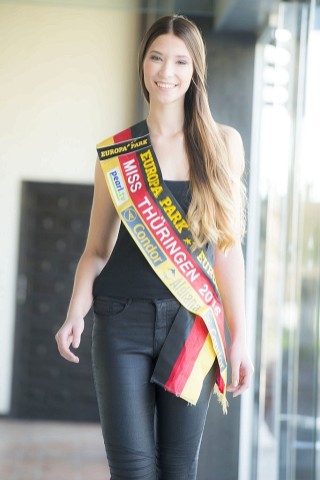 Aus Gera stammt Elisa Nass. Sie wurde zur Miss Thüringen gewählt. 
