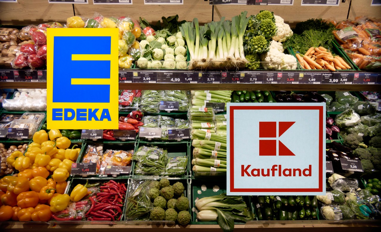 Kunden von Kaufland, Edeka und anderen Märkten werden sich auf rapide ansteigende Lebensmittelpreise gefasst machen müssen. (Symbolbild)