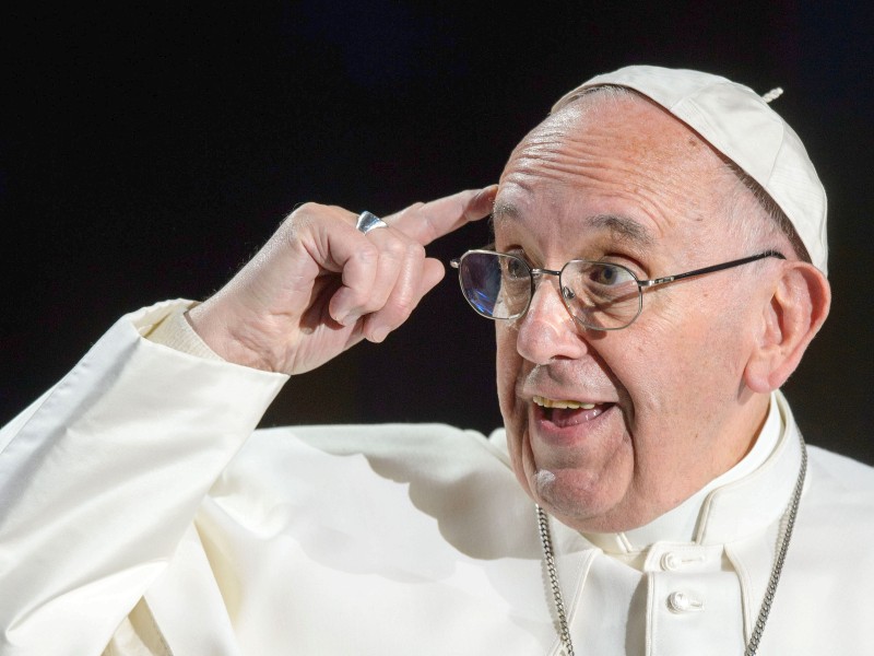 Wortgewandt und mit viel Witz übt Papst Franziskus sein Amt an der Spitze der katholischen Kirche aus. 