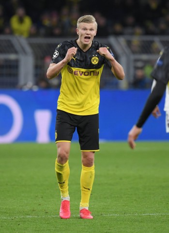 Für Borussia Dortmunds Wunderstürmer Erling Haaland gehen den Fans die Superlative aus.