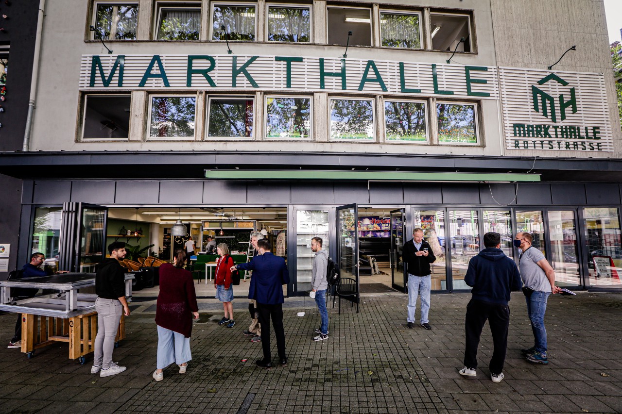 Essen: Die Markthalle an der Rottstraße.